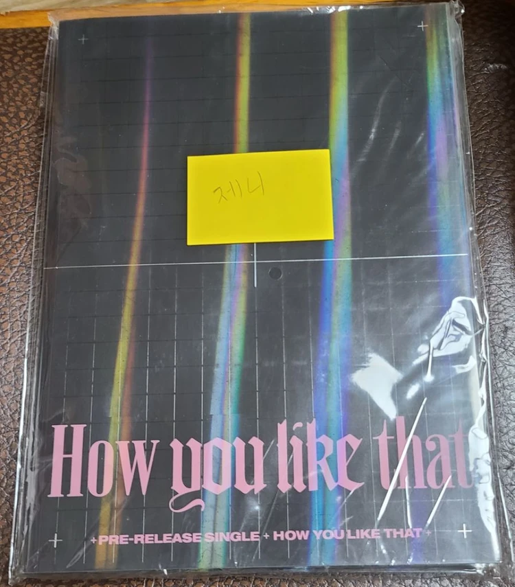 [제니 확정/S급] 블랙핑크 How You Like That 앨범 (미사용급 풀셋) 이미지