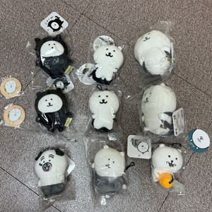 농담곰 가방곰 톱담곰 퍼그 고양이곰 누운곰 사무에곰 아빠안잔다곰 미개봉 새상품 이미지