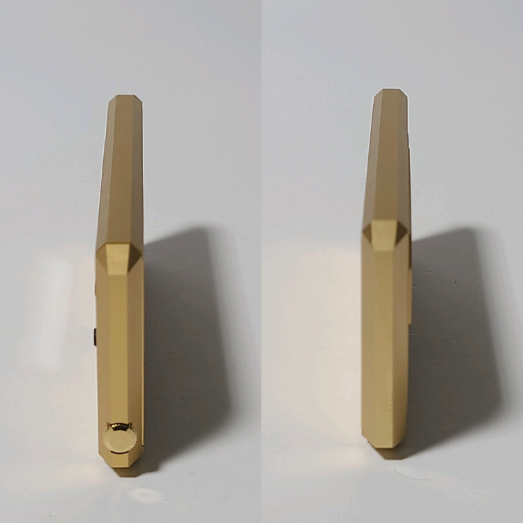 세이코 빈티지 탁상 카드형 시계 알람 7431-001G 이미지