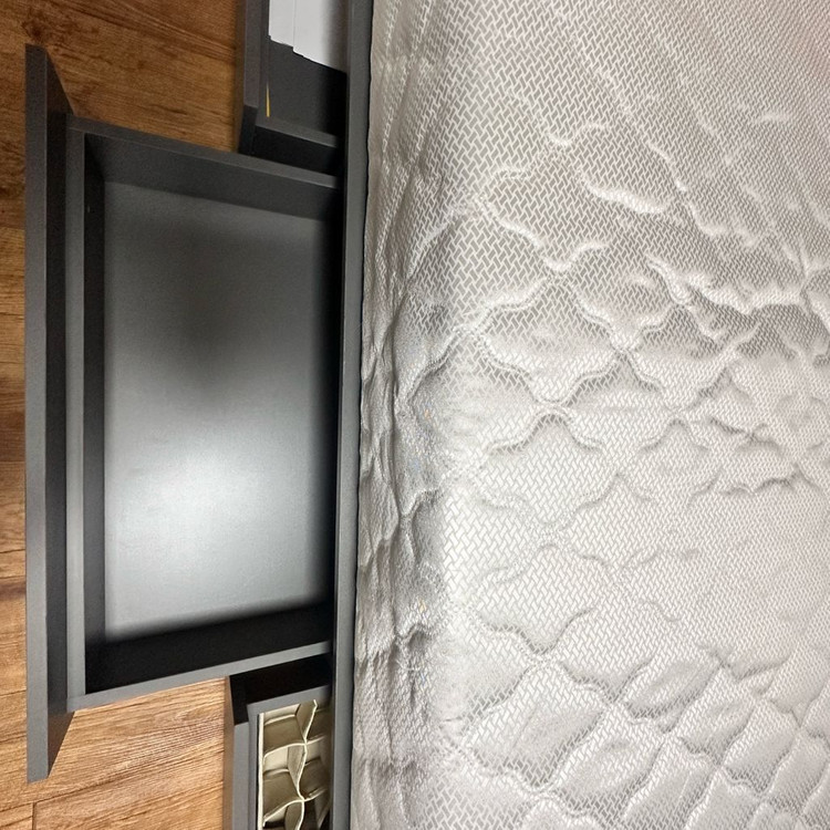 (퀸)LED 수납형 스마트 독립형 침대프레임 매트리스 세트 이미지