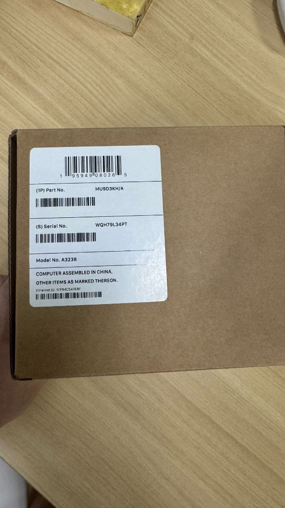 (미개봉) 애플 맥미니 m4 16GB/256GB 세제품 이미지