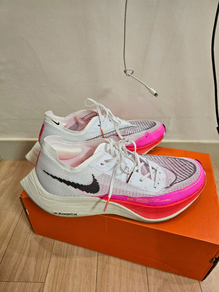 Nike ZoomX Vaporfly Next% 2 White DJ5457-100 나이키 줌x 베이퍼플라이 2 넥스트 이미지