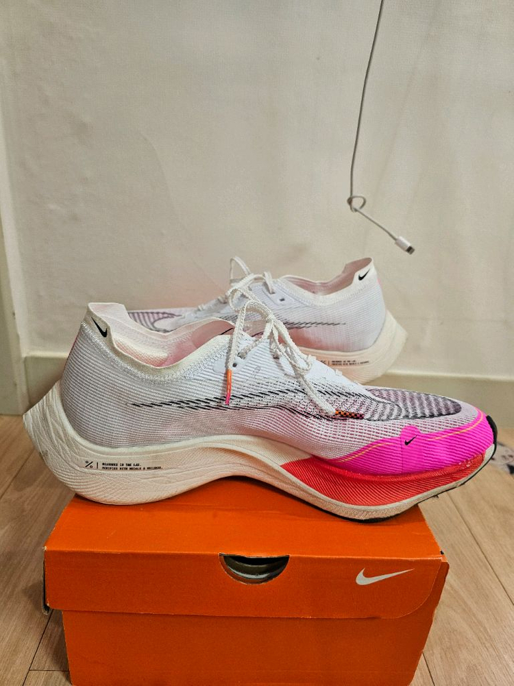Nike ZoomX Vaporfly Next% 2 White DJ5457-100 나이키 줌x 베이퍼플라이 2 넥스트 이미지