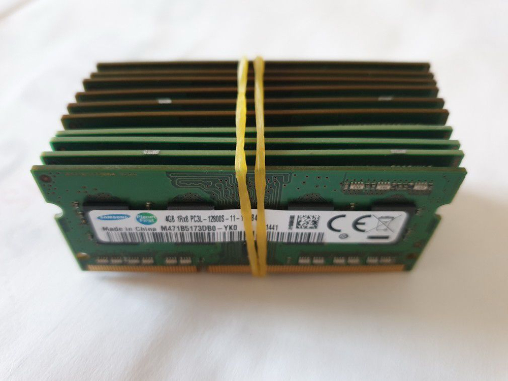삼성 DDR3 4GB PC3L-12800S 노트북 램 이미지