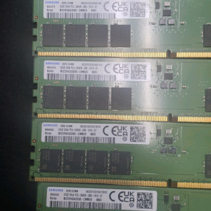 삼성램 DDR5 32GB x4ea (pc5-5600) 이미지