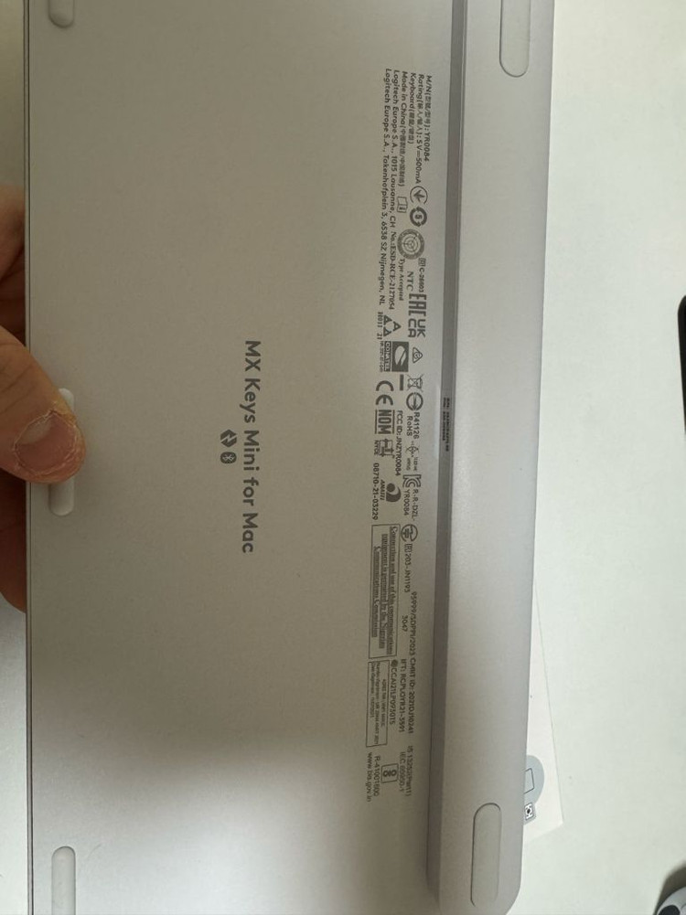 로지텍 MX KEYS MINI for Mac 이미지