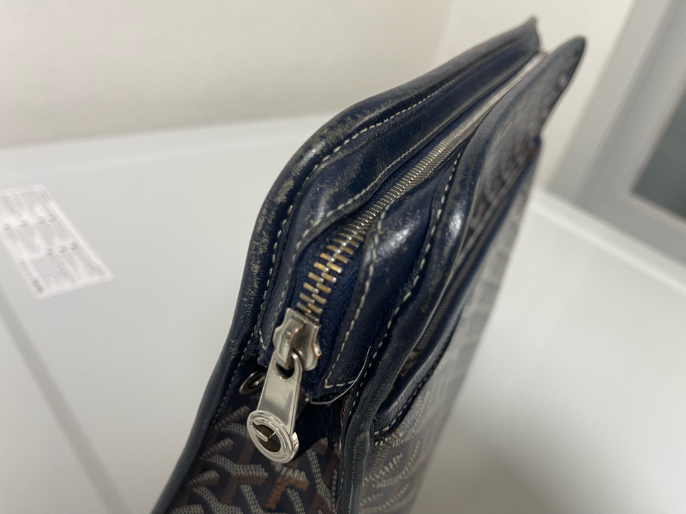 정품 고야드 쥬방스 클러치백 GM 네이비컬러(인보이스) 이미지