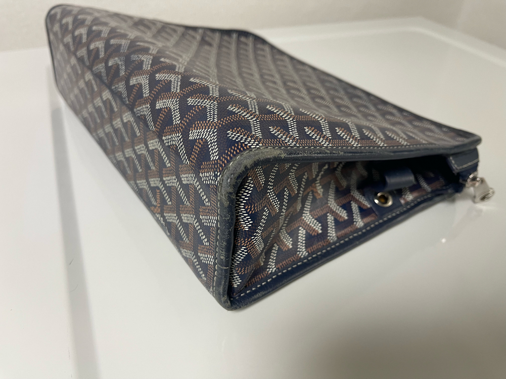 정품 고야드 쥬방스 클러치백 GM 네이비컬러(인보이스) 이미지