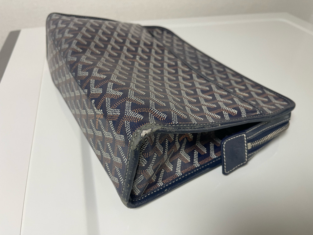 정품 고야드 쥬방스 클러치백 GM 네이비컬러(인보이스) 이미지