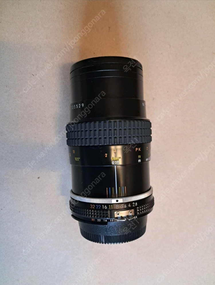 니콘 55mm 1: 2.8(Nikon Micro-NIKKOR 55mm f2.8매크로 접사용 렌즈 이미지