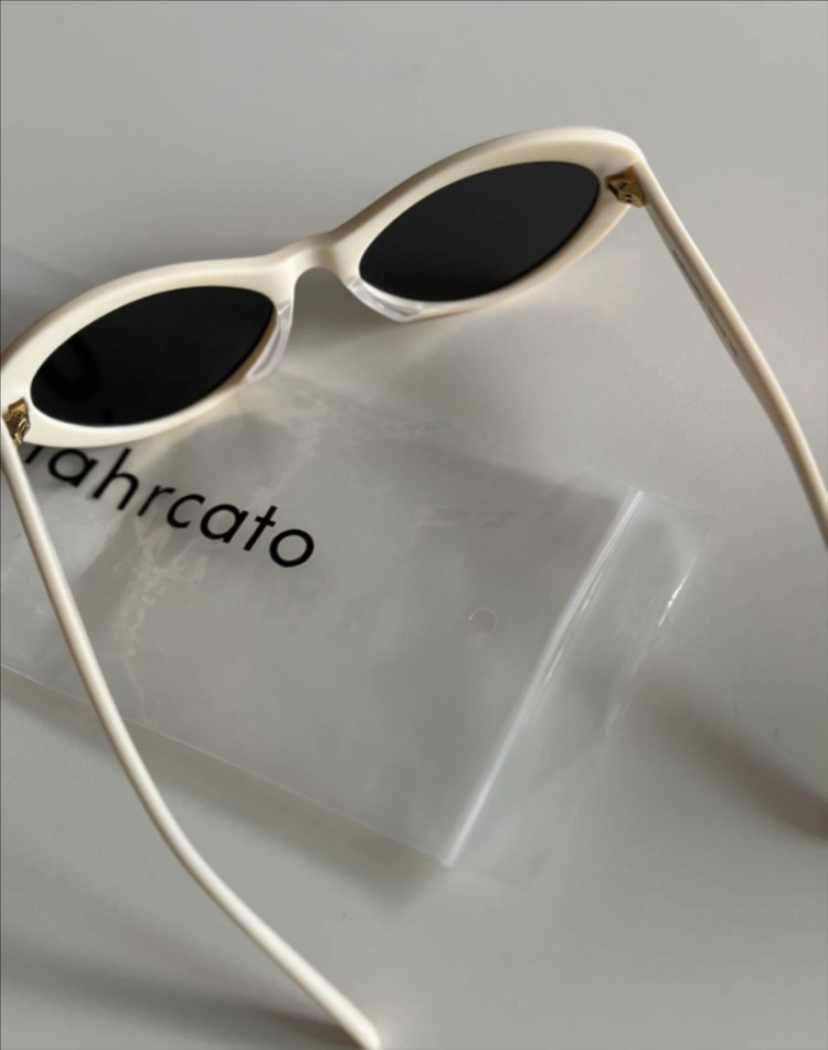 1회 착용 mahrcato 선글라스 아이보리 19>6만5천 이미지