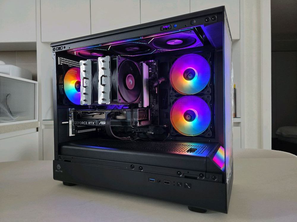 라이젠 9600X , RTX 5060Ti 컴퓨터 팜 이미지