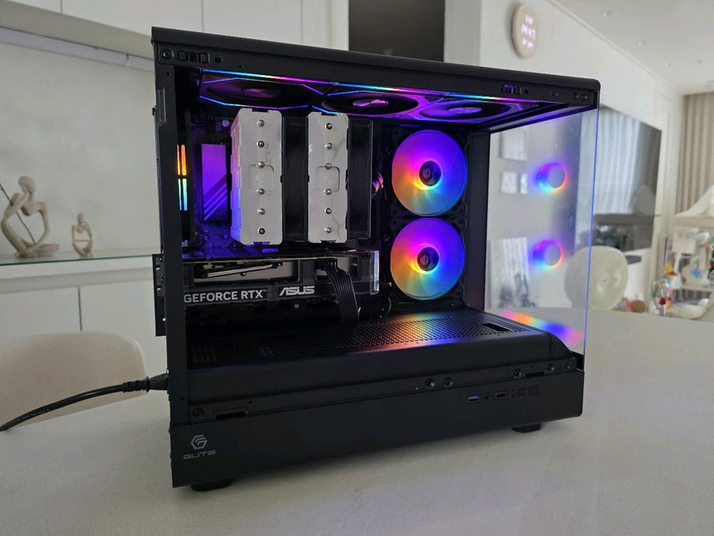 라이젠 9600X , RTX 5060Ti 컴퓨터 팜 이미지