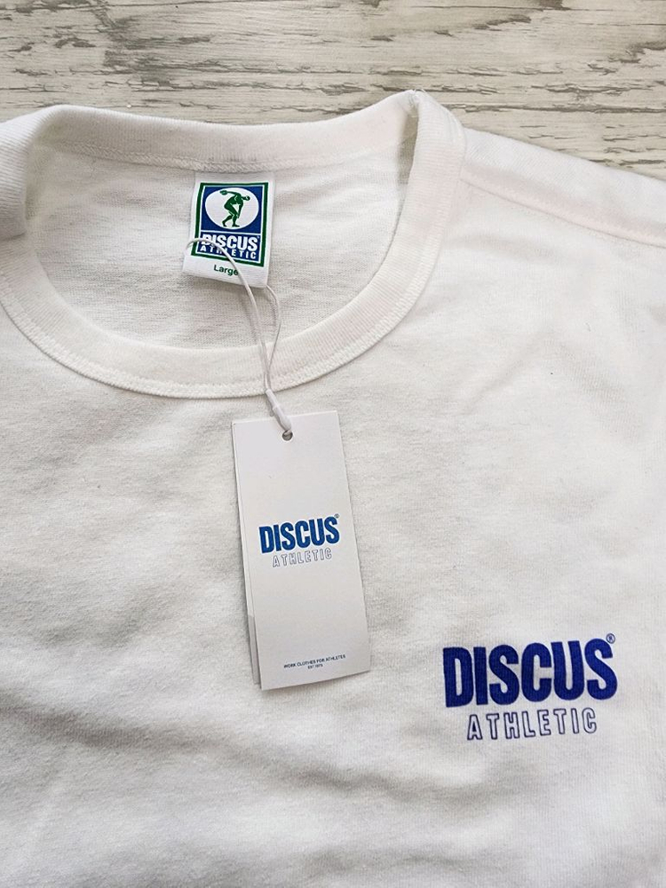 (새상품) DISCUS 디스커스 반팔 티셔츠 팜 L(100~103)사이즈 이미지