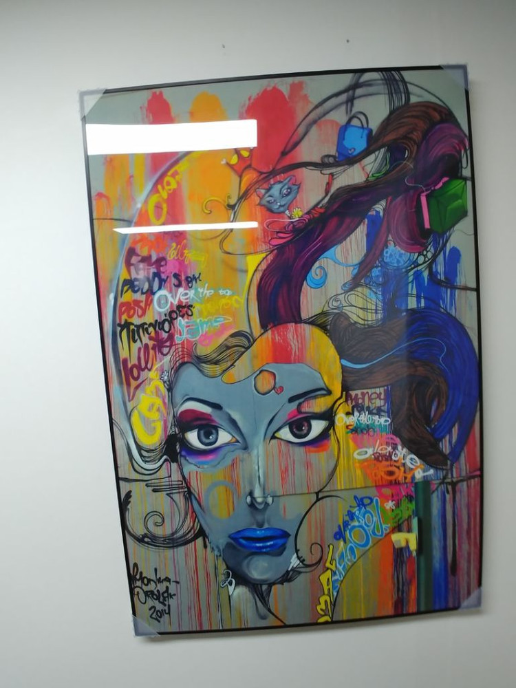 럭셔리여인 대형 그림 액자 유화그림 인테리어 소품 이미지