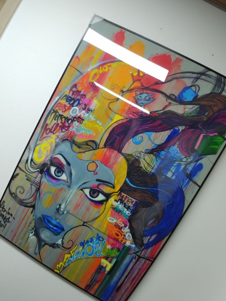 럭셔리여인 대형 그림 액자 유화그림 인테리어 소품 이미지