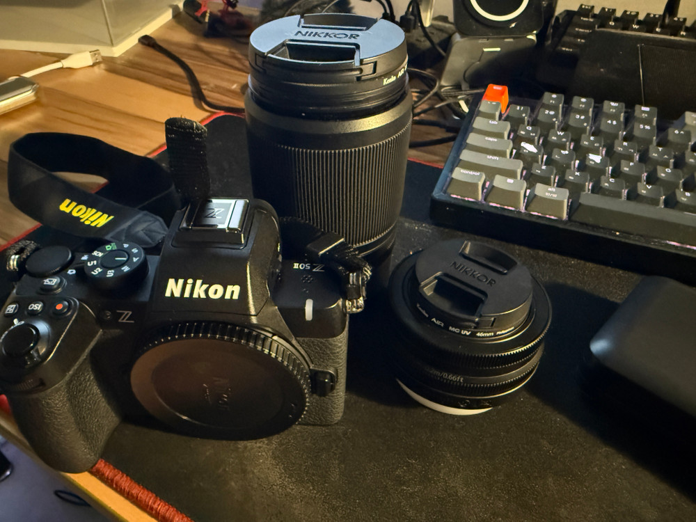 니콘 z50ii 1650 kit 50250 렌즈 일괄 + (별도판매) 빌트록스 35mm F1.7 Air 이미지