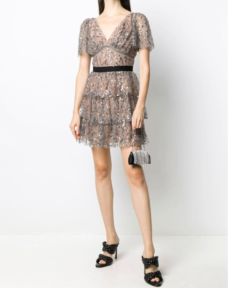 셀프포트레이트 시퀸 원피스 ( 산드로 마쥬 이자벨마랑 시에 자라 코스 로저비비에 비비안웨스트우드 이미지