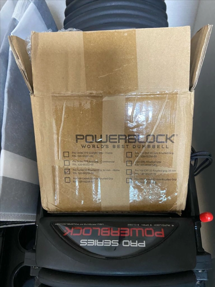 (개별구매가능) 파워블럭 Pro EXP 90 무게조절 덤벨 + 125파운드 추가킷 이미지