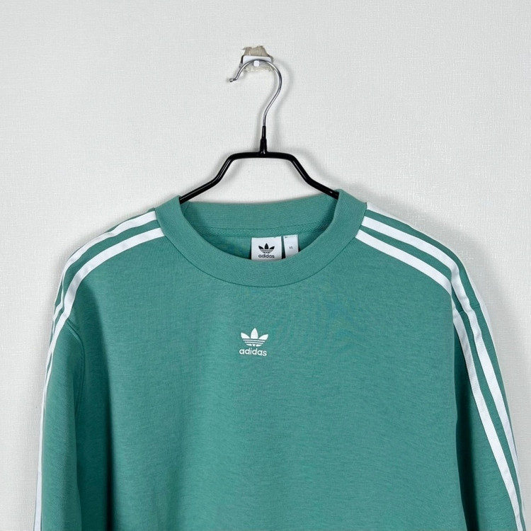 아디다스/민트 맨투맨 긴팔 티 티셔츠 여XS 85/라덴 이미지