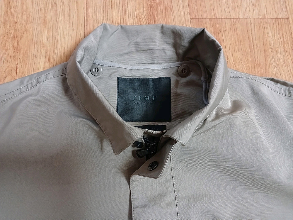 타임 옴므(한섬 정품) 남성 트렌치 코트 자켓 (베이지) (100) (상태 최상급) 이미지