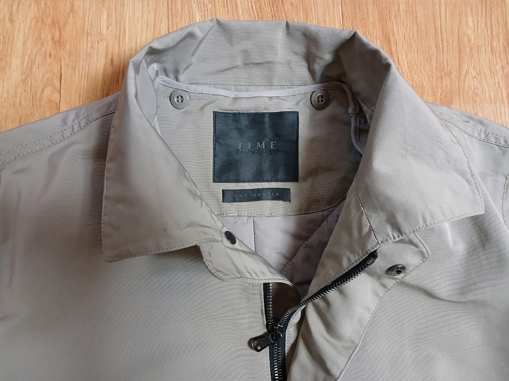 타임 옴므(한섬 정품) 남성 트렌치 코트 자켓 (베이지) (100) (상태 최상급) 이미지