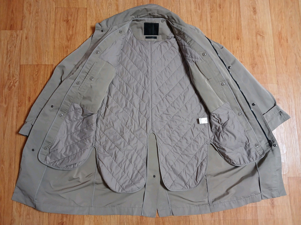 타임 옴므(한섬 정품) 남성 트렌치 코트 자켓 (베이지) (100) (상태 최상급) 이미지