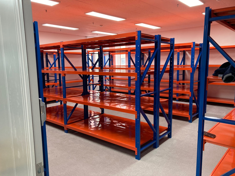 철제앵글 무볼트앵글 농림창고용 앵글 철제선반 중량랙 새제품 고릴라랙 이미지