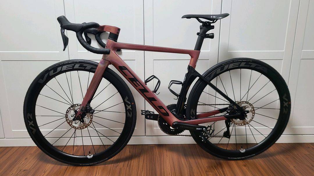 풀카본)가성비갑 첼로 엘리엇 E8 울테Di2 신품급 싸게 판매 용품도드림 이미지