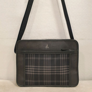 빈폴 남성 체크 크로스백 서류가방 이미지
