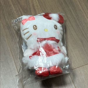 산리오 키티 아타리쿠지 키티쿠지 4번 마스코트 키티인형 이미지