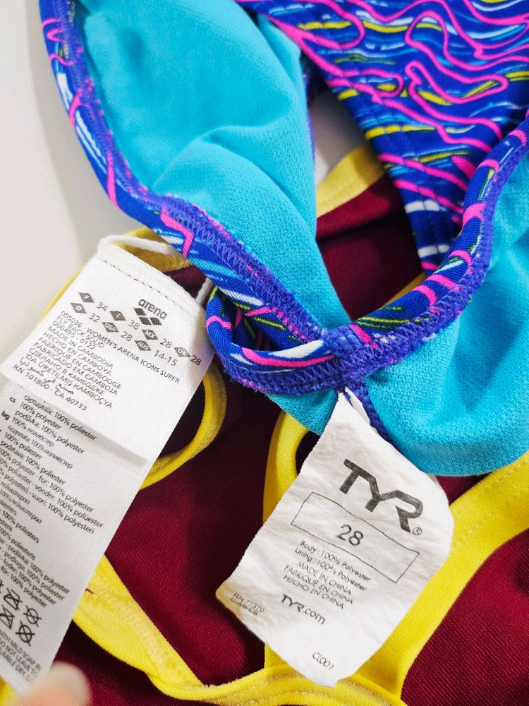 (2회입수) 아레나 팀스 원더우먼 28 (+TYR 수영복 덤) 이미지