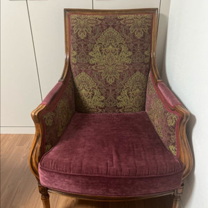 이탈리아노 이태리 수입 1인용 의자 소파 암체어 이미지