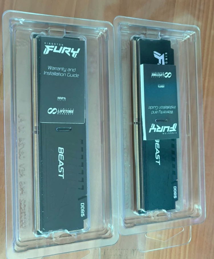 킹스톤 퓨리 비스트 DDR5 6000MHz 램 32gb 이미지