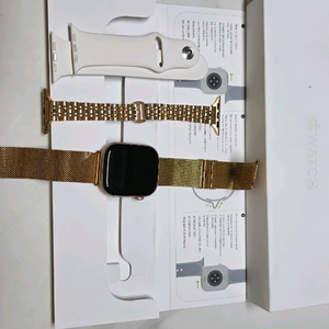 애플워치 10 로즈골드 46mm 배터리성능100 , 새상품컨디션 이미지