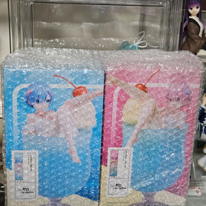 리제로 렘,람 크림소다 피규어 일괄 이미지