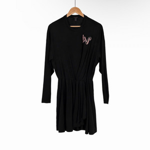 [34] 루이비통 LV 크리스탈 로고 미니 원피스 블랙 이미지