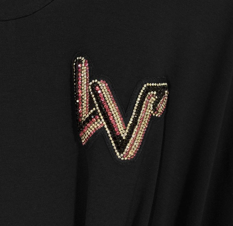 [34] 루이비통 LV 크리스탈 로고 미니 원피스 블랙 이미지