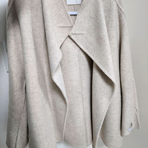 여성 핸드메이드 코트 울100% (FREE사이즈) 이미지