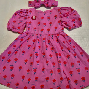 베베드피노 원피스100 & 헤어밴드 세트 이미지