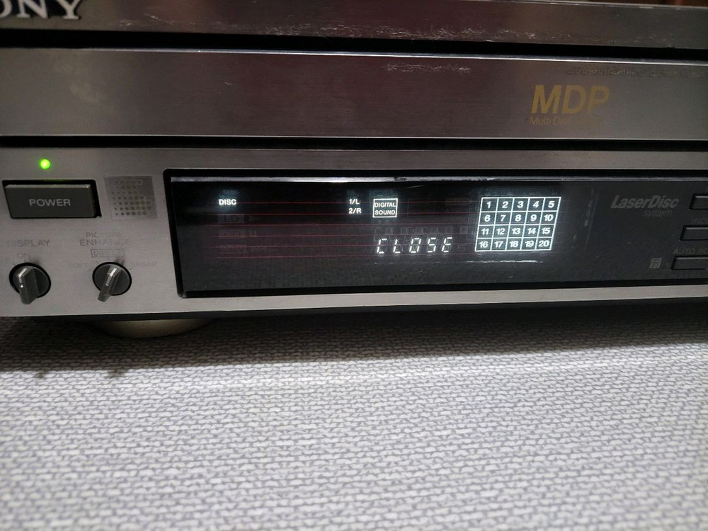 소니 MDP-555F 구형 MD플레이어 부품용 수집용 이미지