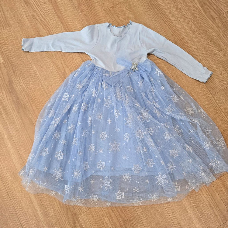 120사이즈 여아 원피스 3벌 이미지