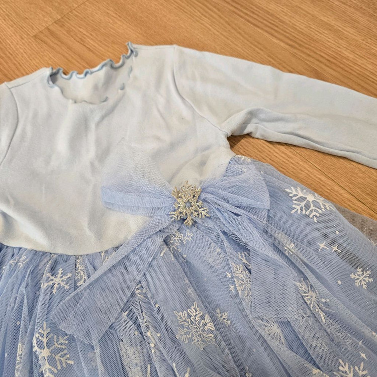 120사이즈 여아 원피스 3벌 이미지