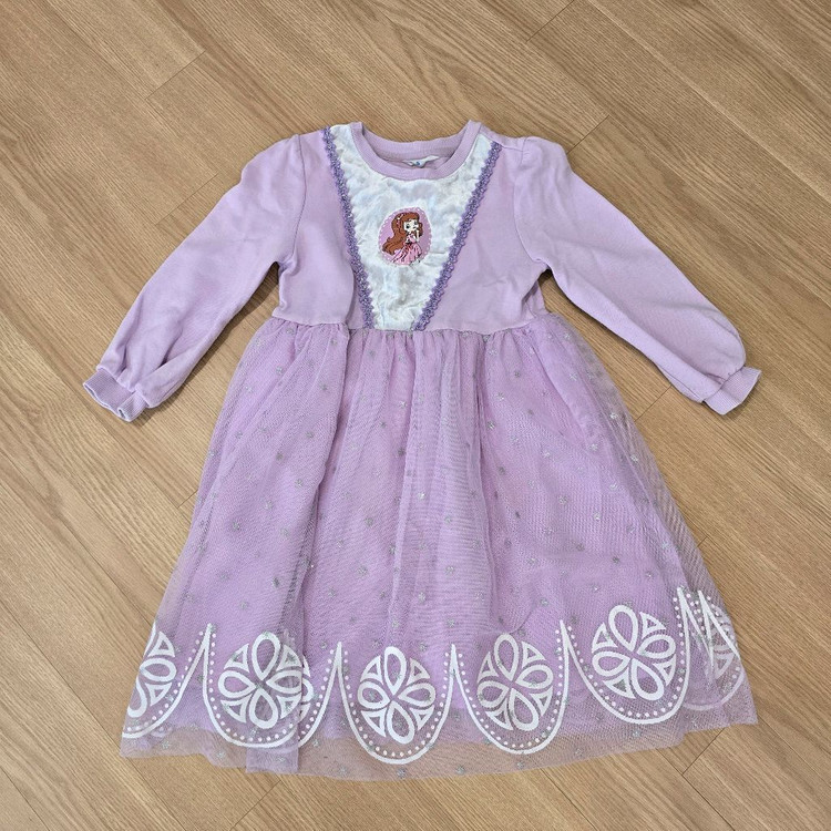 120사이즈 여아 원피스 3벌 이미지