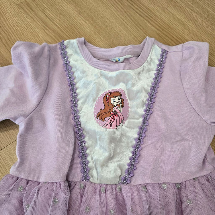 120사이즈 여아 원피스 3벌 이미지