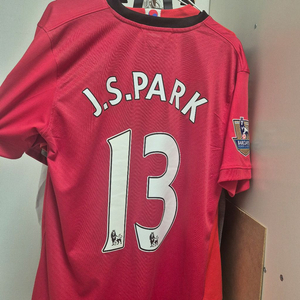 OEM) 09/10시즌 맨유 박지성 유니폼 레플리카 M 이미지