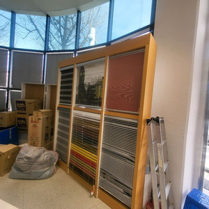 매장용 진열대, 이불진열장, 블라인드 진열대, 커텐 진열대 일괄매각 이미지