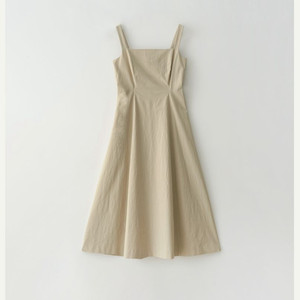 시에 sie 제인 스퀘어 슬리브리스 드레스 로우베이지 스몰 새상품 이미지