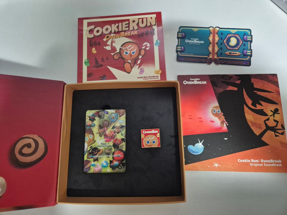 쿠키런 오븐브레이크 3주년 한정 OST 앨범 팝니다 이미지