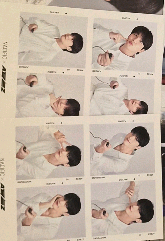 세븐틴 에이티즈 엔시티 드림 엔시티127 포카 증사 시그 해찬 정한 우영 종호 지성 디노 호시 마크 홍중 에스쿱스 이미지